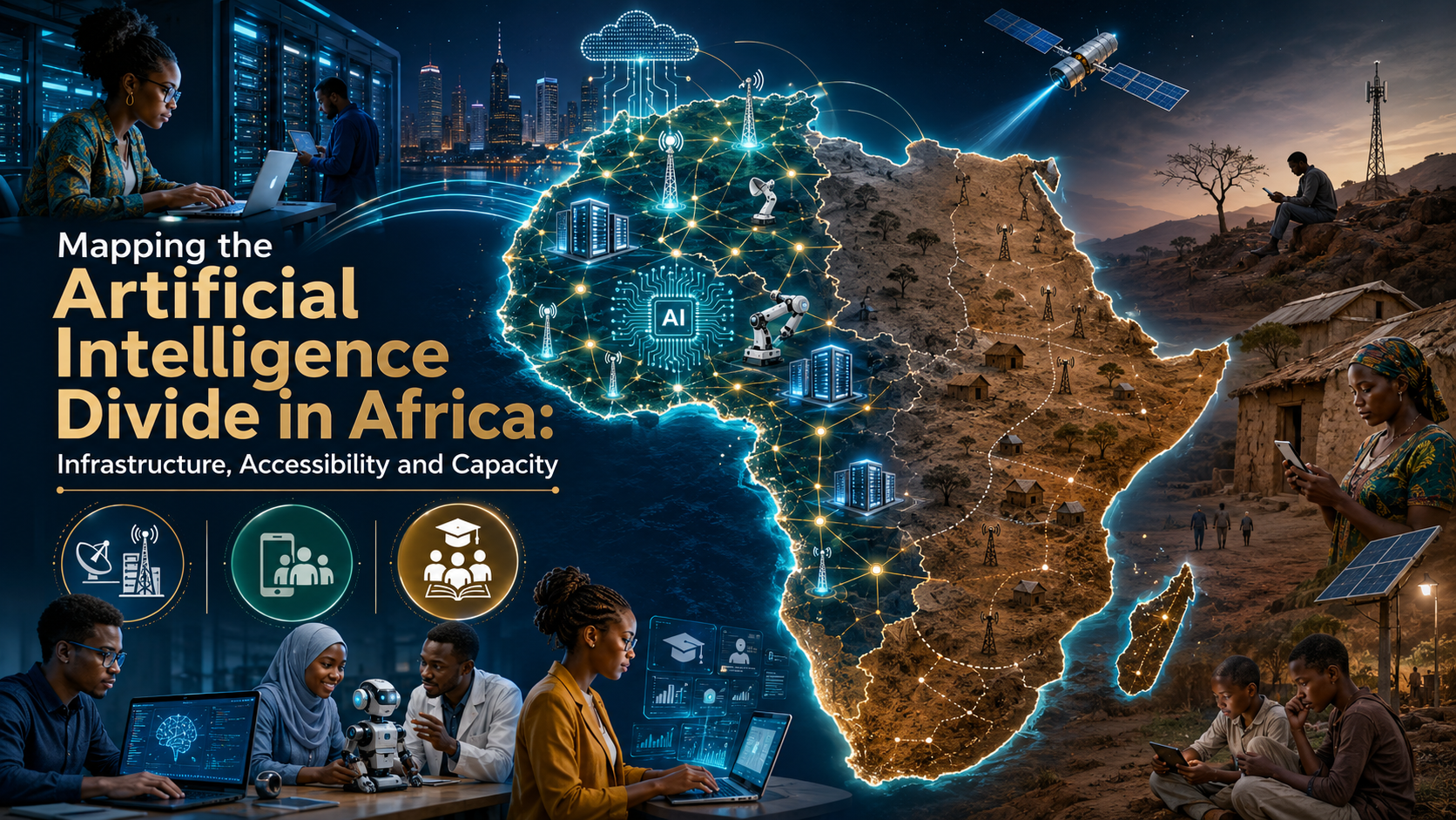 Mapping the artificial intelligence divide in Africa